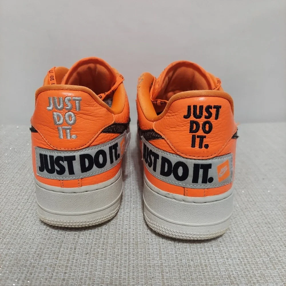 Nike Air Force 1 Low Just Do It Orange 2018 AR7719-800 Men's Size 11